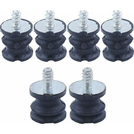 Supporto per cuscinetto isolante da 6 pezzi per Husqvarna 268 272 61 266 Jonsered 625 630 670 (1/4)