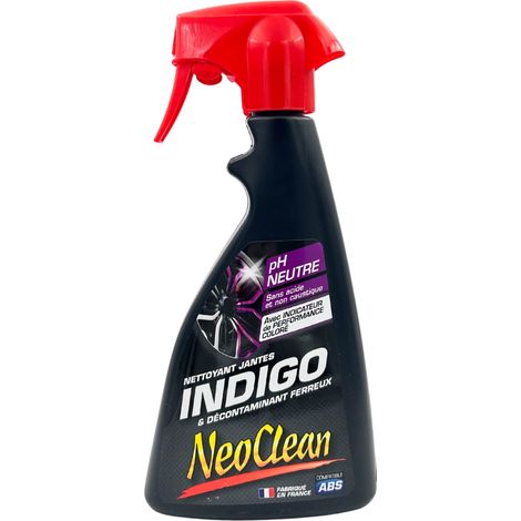 Nettoyant jantes indigo et décontaminant ferreux 500ml Neoclean