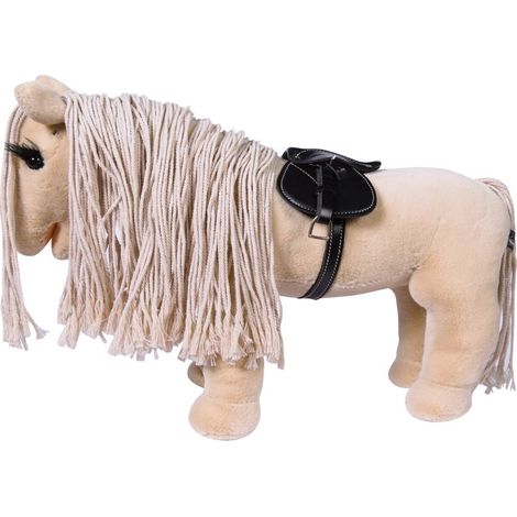 Sella inglese per cavallino giocattolo peluches linea Cuddle Horse