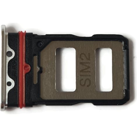 Vassoio per scheda SIM per Xiaomi Poco F2 Pro, bianco (1/3)