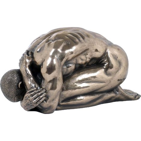 Statuette en résine Homme nu