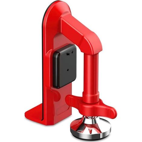 Butoir de porte d'alarme portable pour le bas de la porte, cale d'alarme de porte modèle 2026, butoir de sécurité pour portes, idéal pour les voyages, la maison et les appartements. (1/4)