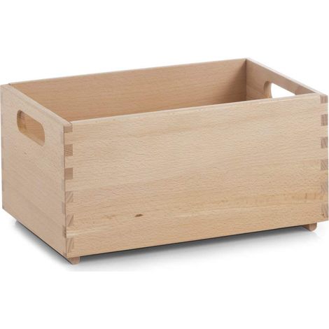 Zeller 13306 Scatola Multiuso, Legno, Beige, 30x20x15 cm
