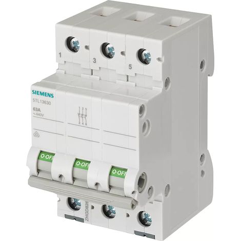 Modularer Lasttrennschalter 3P 40A 400V SENTRON 5TL1340-0 (1/2)