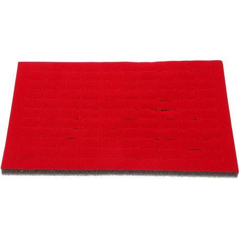 Coussinet à bijoux, insert en mousse pour boîte à bijoux, plateau à bagues, etc. (1/3)