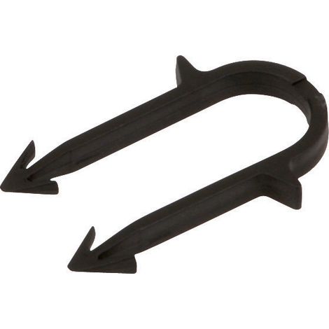 Agrafe cavalier court 60mm – Lot de 300 agrafes pour tubes de 20mm – Fixation solide pour plancher chauffant