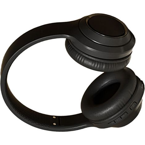 Casque de jeu sans fil Bluetooth multifonction HiFi stéréo avec réduction de bruit et basses puissantes, coloris noir. (1/5)