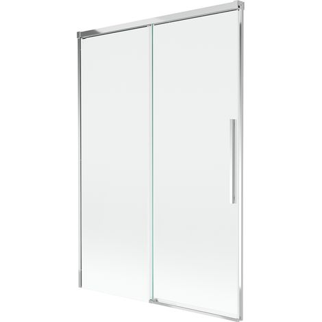 Mexen Rox paroi de baignoire 2 volets coulissants 120 x 150 cm, transparent, chrome - 8C9-120-001-01-00