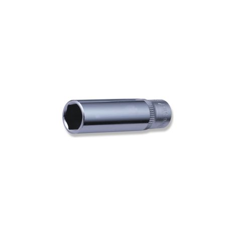Nasadka Hexagonal Jonnesway 1/4" 11mm, herramienta profesional, alta resistencia, ideal para trabajos mecánicos exigentes, fabricada en acero Cr-Mo, larga y duradera.