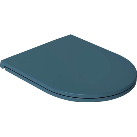 Sapho Isvea - WC-Sitz Slim, SoftClose, petrolgrün 40KF0545I-S (1/5)