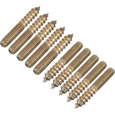 24pcs M6x40mm Vis Double Filetage Boulon Cintre (1/5)