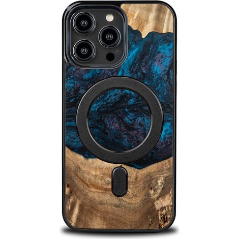 Coque Bewood Unique pour iPhone 14 Pro Max – Planètes – Neptune avec MagSafe (1/5)