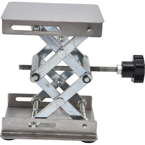Plateforme élévatrice réglable pour laboratoire, table élévatrice en acier inoxydable, outil de positionnement pour soudage (1/5)