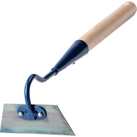 Herramienta de jardinería, de construcción metálica, 30 cm de largo, 10 cm de ancho, 500 g de peso, apta para diversos tipos de suelo. (1/5)