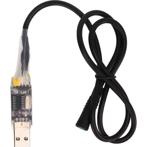 Câble de programmation USB pour moteur BBS01, connecteur femelle 5 broches, compatible vélo électrique et moteur Mid Drive (1/5)