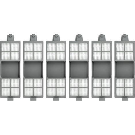 (6 piezas) Filtros HEPA de repuesto para aspiradora robot iRobot Roomba 205 DustCompactor Vac, filtros verticales, filtros de trineo, filtros de aspiradora (1/5)