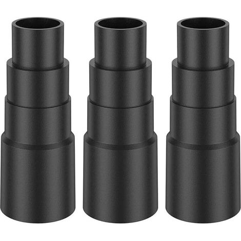 Set mit 3 universellen 4-lagigen Staubsaugerschlauchadaptern (25/30/34/35 mm) (1/4)