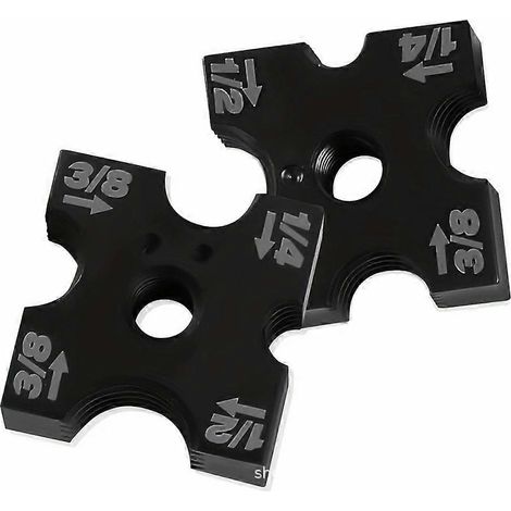 Jeu d'outils de coupe de rechange 48-44-2872 (1/4 pouce, 3/8 pouce, 1/2 pouce) pour coupe-tiges filetées sans balais Milwaukee 2872-20, 2872-21 M18 - JBMEDIA (1/4)