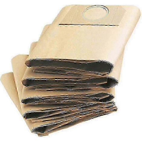 Juego de bolsas y filtro para aspiradora Karcher WD3 Premium - Paquete de 5 unidades Edición 0620