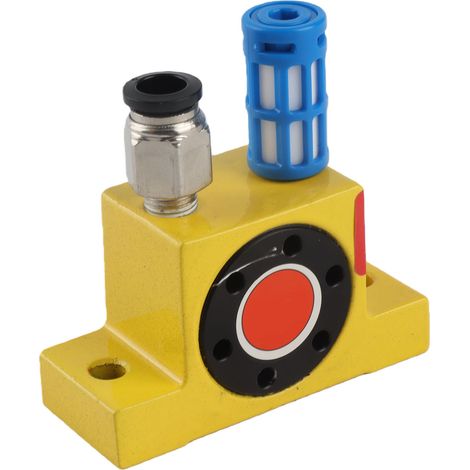 Vibrateur à turbine pneumatique G1/8 po, oscillateur à turbine à air réglable pour usage industriel (1/5)