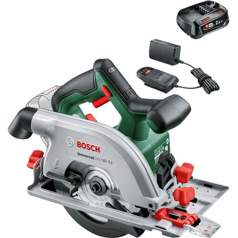 Bosch 06033B1400 UniversalCirc 18v Circular Saw 160mm Fits Rail 2.5AH Battery (1/5)