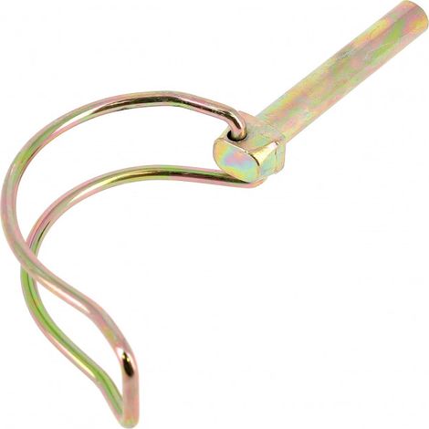 Goupille Clips pour Tube Ø 10X60 (Tube Maxi 55) Bichromaté