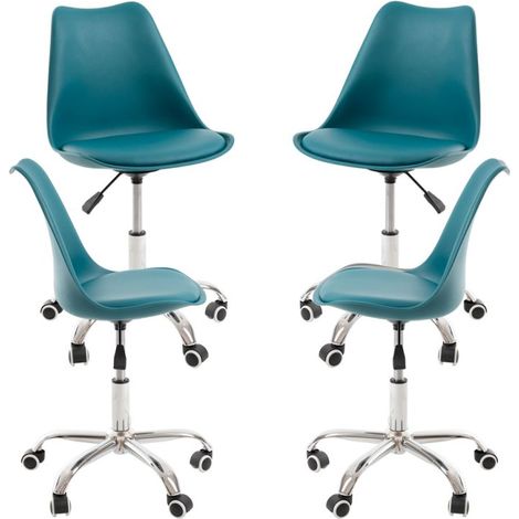 Packs Sillas - Pack 4 Sillas Neo - Verde azulado