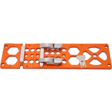 Guide Rail en Bois d'Oranger pour Scie Circulaire, Léger et Creux, 90° pour Travaux de Menuiserie