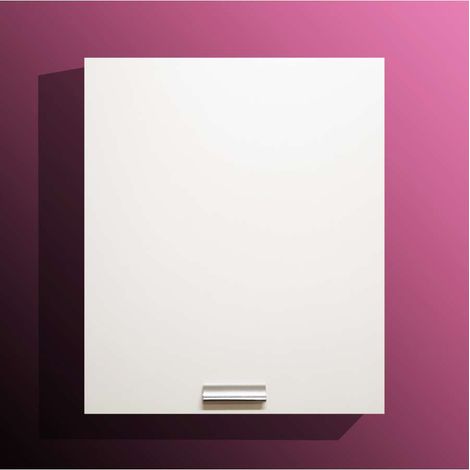 Pensile Cucina Scolapiatti Bianco 60x70.5 cm - Maniglie Cromate (1/5)