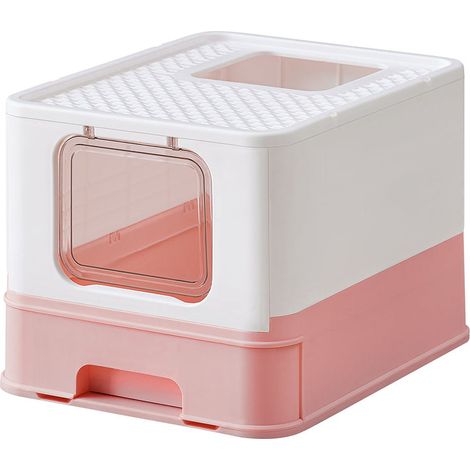 Bandeja higiénica para gatos hasta 15 kg pala rosa 120004058 (1/5)