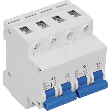 Interrupteur de Transfert de Pouvoir Manuel Double Alimentation Disjoncteur 63A AC 400V 4500A pour Maison (1/5)