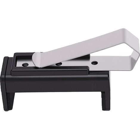 Clips ouverture porte garage 46-65 mm, support pare-soleil voiture pour télécommande, accès facile prise sécurisée (1/5)