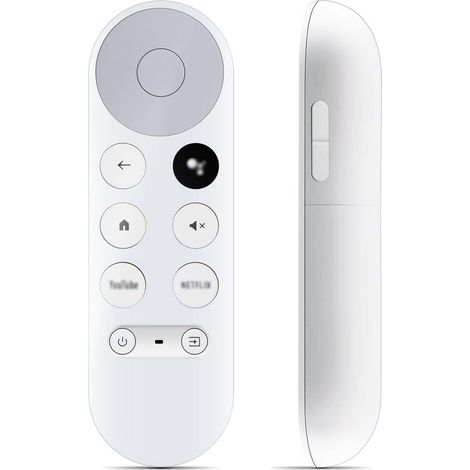 Adatto per il controllo vocale Bluetooth del Google Chromecast TV 4K Snow G9N9N, compatibile con Google TV, Netflix, film di YouTube, telecomando per Streamer, display 4K HDR (1/5)