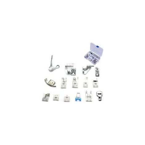 Ensemble de 11 pieds de couture, accessoires pour surjeteuse (1/5)