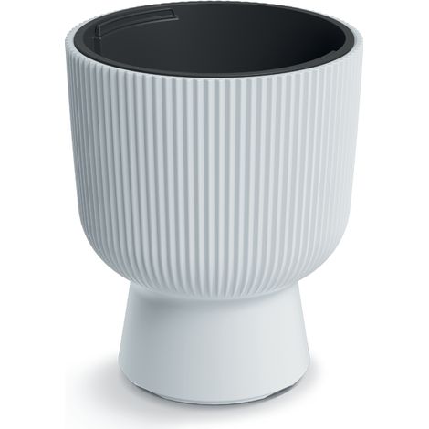 Prosperplast Blumentopf MILLY Weiß 23,9 cm