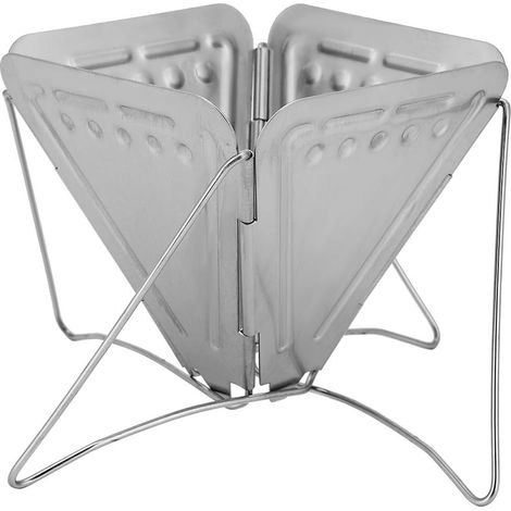 Collapsible stainless steel coffee filter, compact reusable cone, ideal for camping and hiking, lightweight and sturdy drip filter