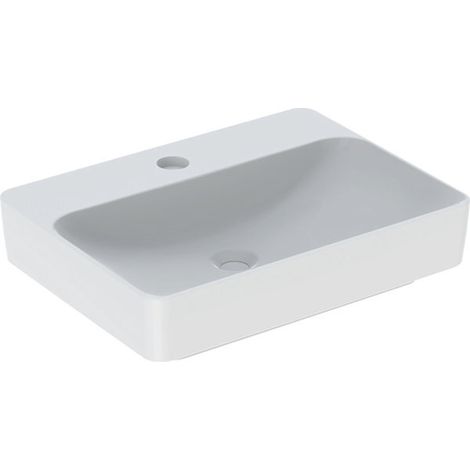 Geberit VariForm lavabo à poser rectangulaire, 600x450mm, avec (1/2)