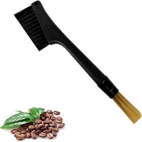 Accessoire pour moulin à café : brosse de nettoyage, pour le dosage, le nettoyage ou l’entretien lors de la préparation de café expresso.-AquaForge (1/5)
