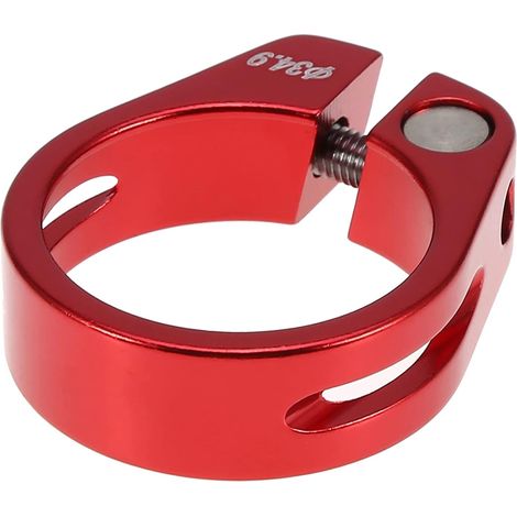 Saddle Clamp, Solid Attachment and Stylish Design, 34.9 mm, Universal Saddle Clamp for Mountain Bike, Road Bike, Urban Cycling, Off-Road (1/5)