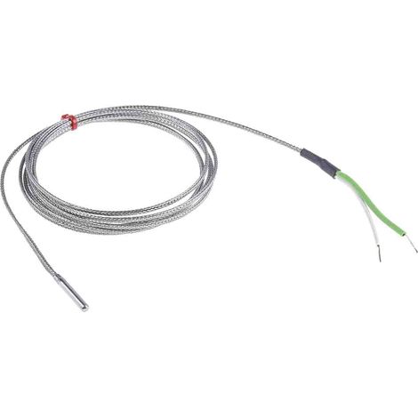 Thermocouple type K Ø 4mm, L 25mm, +350°C max à Câble ( Prix pour 1 ) (1/3)