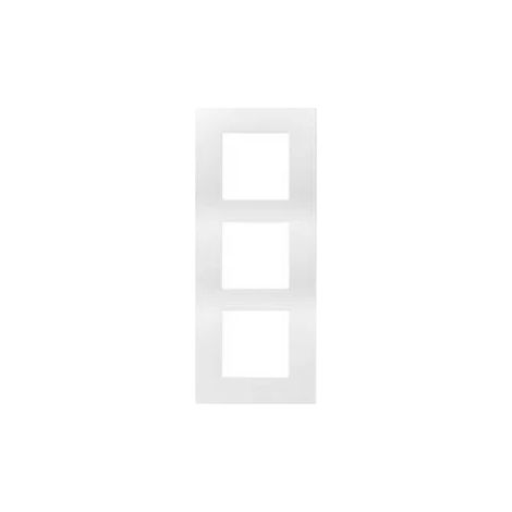 Arnould Espace lumière 60862 Triple vertical plate 57mm centre distance - White