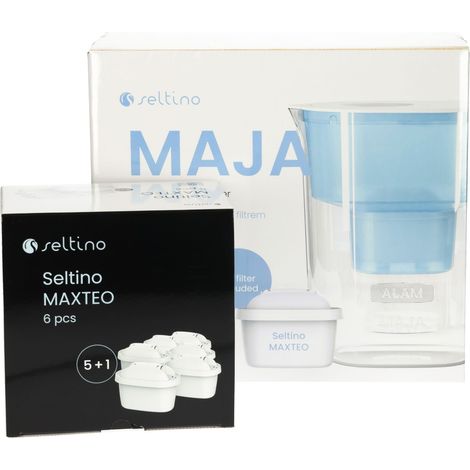 Jarra Seltino MAJA + 6 filtros Seltino Maxtero