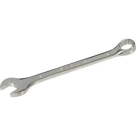 Chiave a combinazione Silverline in acciaio cromo vanadio da 6 a 32 mm-16 mm (1/4)