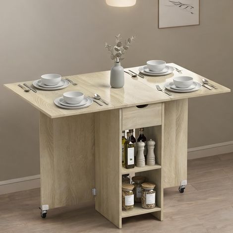 Table de salle à manger 114,5 x 70 x 75 cm (1/5)