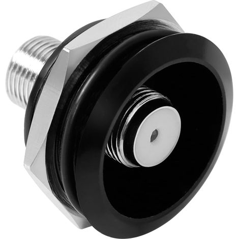 Coaxial F Type Encastré Fileté Montage Fixe Antenne TV Adaptateur Pouce F Type Femelle à Femelle Panneau Montage coaxial Connecteur, pour TV antenne,câble coaxial, récepteur Satellite (1/5)