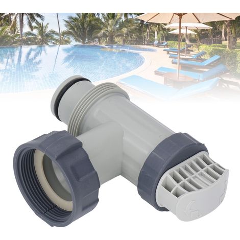 Schlauchanschluss für Pool-Kolbenventil, kompatibel mit Intex 28635EG, 28633EG, 28671EG Filterpumpen, Ersatzteile für die Pool-Kolbenventilbaugruppe für Aufstellpools und Poolfilterpumpen. (1/5)