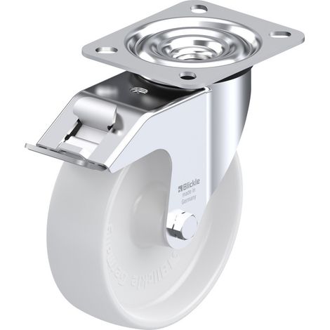Blickle 311811 LE-PO 125G-FI Lenkrolle mit Feststeller Rad-Durchmesser: 125 mm Tragfähigkeit (max.):