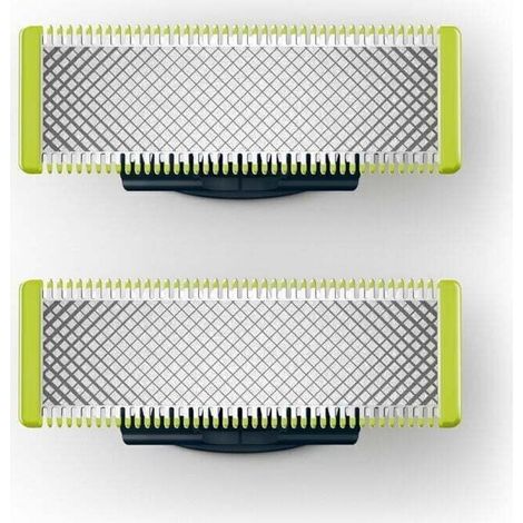 Ersatzklingen-Set für Badezimmer, 2er-Pack, passt zu QP2523/30/6523/220, langlebig und robust-Kompatibles Produkt