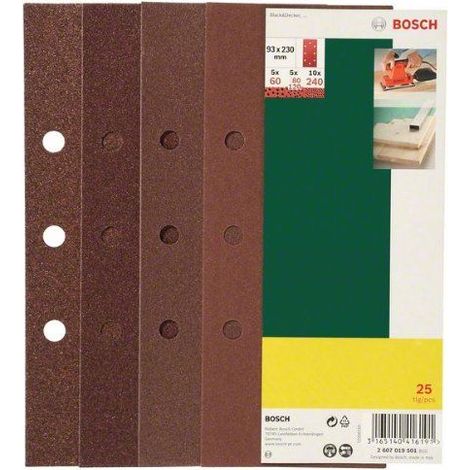 Bosch 2 607 019 501 25pc(s) sander attachment/supply