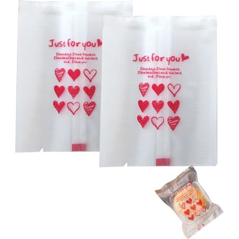 Emballages pour caramels, 10 x 13,5 cm, 200 pièces, film cellophane prédécoupé antiadhésif pour nougat et caramel. (1/5)